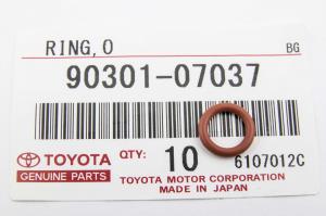 Toyota 90301-07037 Кільце ущільнююче форсунки паливної 9030107037: Приваблива ціна - Купити в Україні на EXIST.UA!