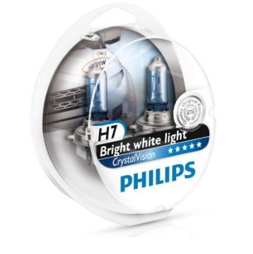 Philips 12972CVSM Лампа галогенна Philips Cristalvision 12В H7 55Вт 12972CVSM: Купити в Україні - Добра ціна на EXIST.UA!