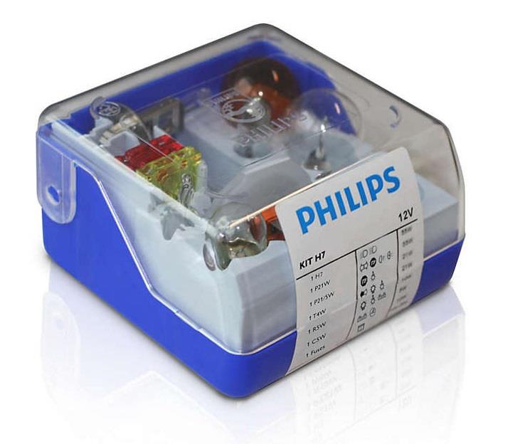 Philips 55007SKKM Набір запасних ламп Philips Single Kit H7 12V 55007SKKM: Купити в Україні - Добра ціна на EXIST.UA!