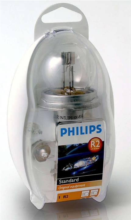 Philips 55476EKKM Набір запасних ламп Philips Easy Kit R2(Bilux) 12V 55476EKKM: Приваблива ціна - Купити в Україні на EXIST.UA!