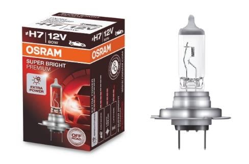 Osram 62261SBP Лампа галогенна Osram Off-Road Super Bright Premium 12В H7 80Вт 62261SBP: Купити в Україні - Добра ціна на EXIST.UA!