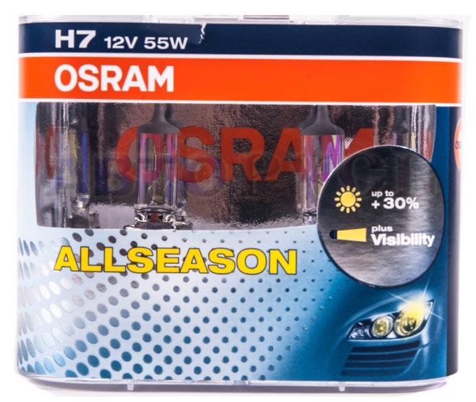 Osram 64210ALL-HCB Лампа галогенна Osram Off-Road Allseason 12В H7 55Вт 64210ALLHCB: Купити в Україні - Добра ціна на EXIST.UA!