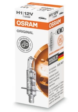 Osram Лампа галогенна Osram Original 12В H1 55Вт – ціна 99 UAH