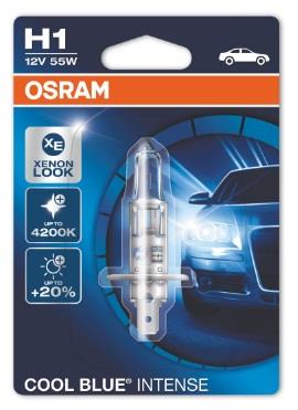 Osram 64150CBI-01B Лампа галогенна Osram Cool Blue Intense 12В H1 55Вт 64150CBI01B: Купити в Україні - Добра ціна на EXIST.UA!