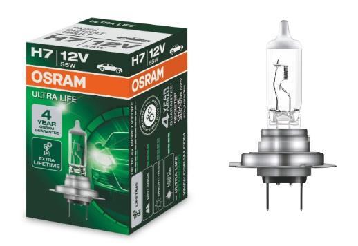 Osram Лампа галогенна Osram Ultra Life 12В H7 55Вт – ціна 239 UAH