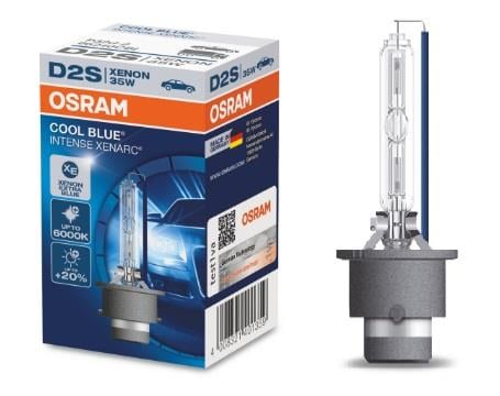 Osram 66240CBI Лампа ксенонова Osram Xenarc Cool Blue Intense +20% D2S 85V 35W 6000K 66240CBI: Купити в Україні - Добра ціна на EXIST.UA!