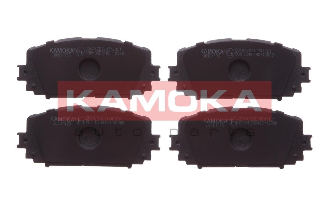 Тормозные колодки дисковые Mazda B-Serie (Мазда Б-Серия): JQ101173 Kamoka Тормозные колодки дисковые передние, комплект
