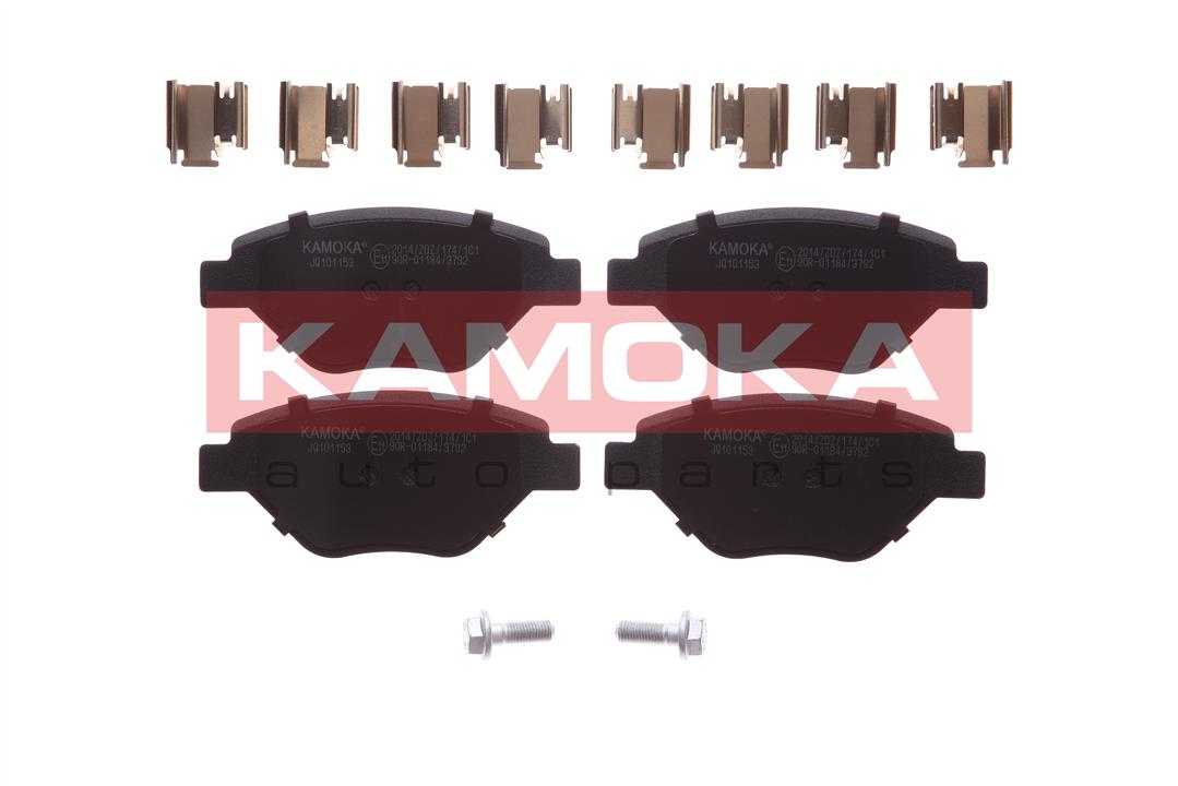 Kamoka JQ101153 Гальмівні колодки передні, комплект JQ101153: Купити в Україні - Добра ціна на EXIST.UA!