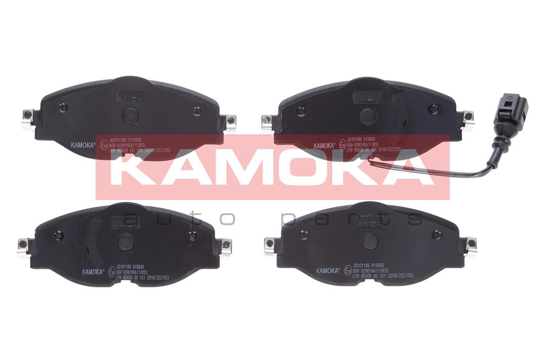 Kamoka JQ101186 Гальмівні колодки передні, комплект JQ101186: Купити в Україні - Добра ціна на EXIST.UA!