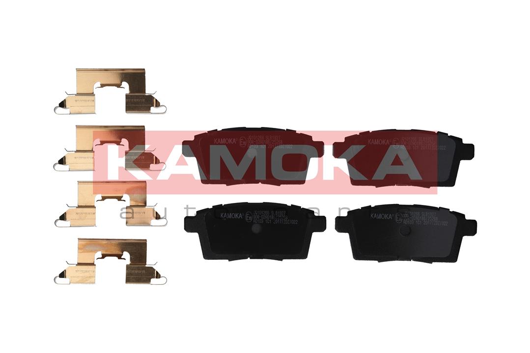 Тормозные колодки дисковые Mazda CX-9 (Мазда СХ-9): JQ101266 Kamoka Тормозные колодки дисковые задние, комплект