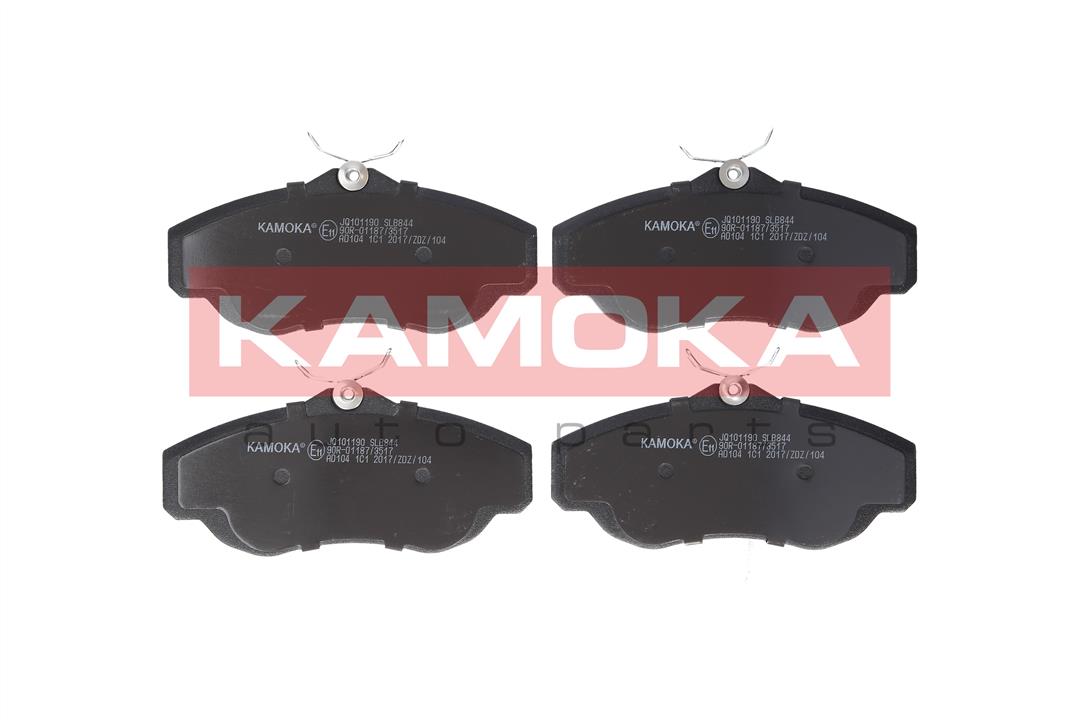 Kamoka JQ101190 Гальмівні колодки передні, комплект JQ101190: Купити в Україні - Добра ціна на EXIST.UA!