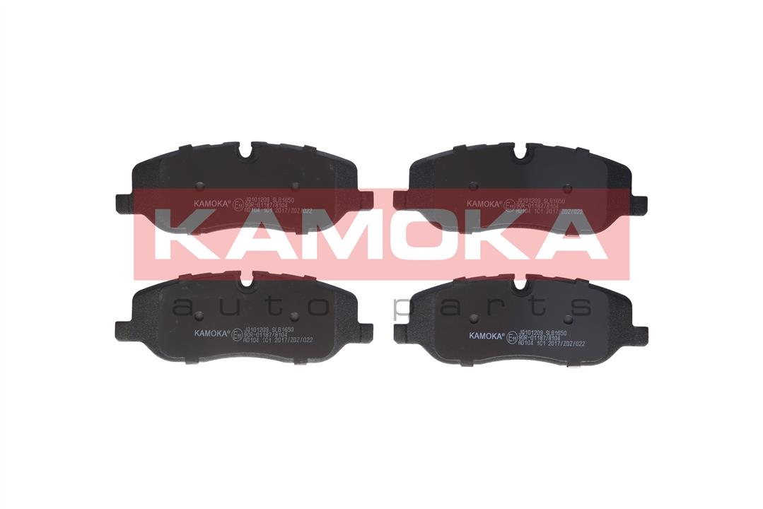 Тормозные колодки дисковые передние, комплект Kamoka JQ101209