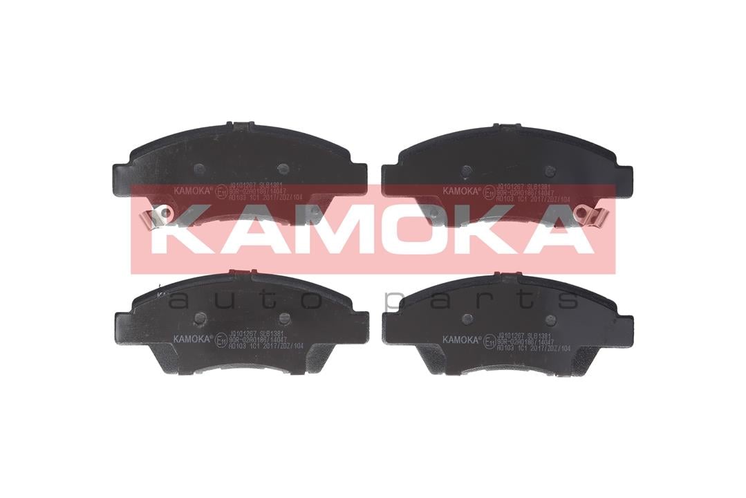 Kamoka JQ101267 Гальмівні колодки передні, комплект JQ101267: Купити в Україні - Добра ціна на EXIST.UA!