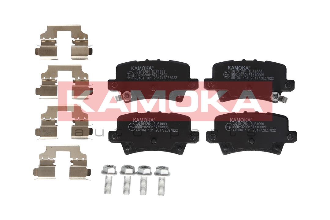Kamoka JQ101261 Гальмівні колодки задні, комплект JQ101261: Купити в Україні - Добра ціна на EXIST.UA!