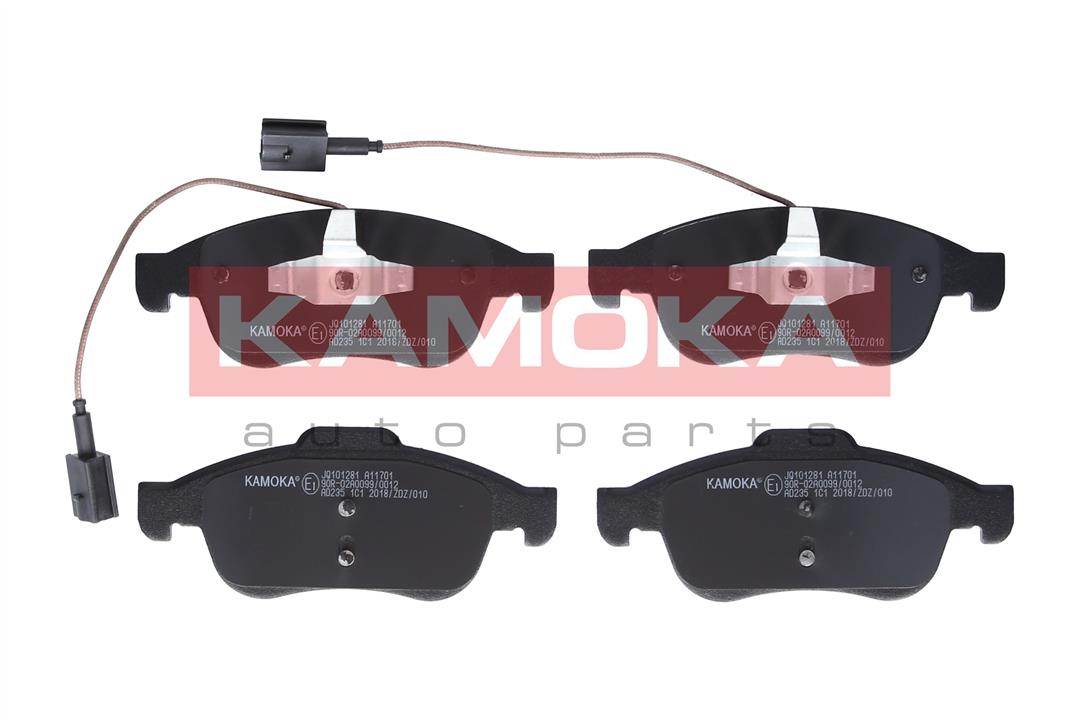 JQ101281 Kamoka Тормозные колодки дисковые передние, комплект