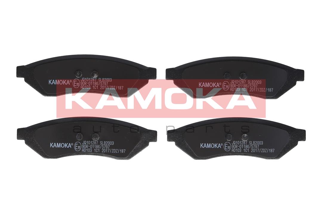 Kamoka JQ101287 Гальмівні колодки задні, комплект JQ101287: Купити в Україні - Добра ціна на EXIST.UA!