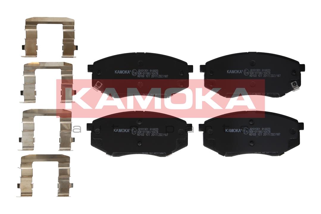 JQ101301 Kamoka Тормозные колодки дисковые передние, комплект