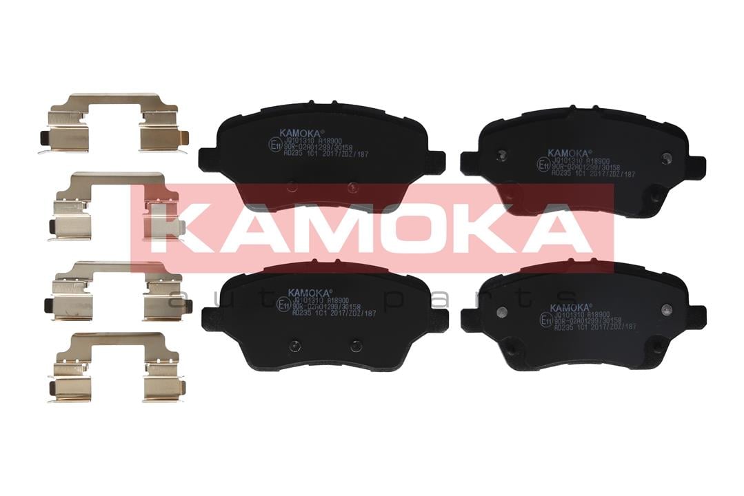 Kamoka JQ101310 Гальмівні колодки передні, комплект JQ101310: Купити в Україні - Добра ціна на EXIST.UA!