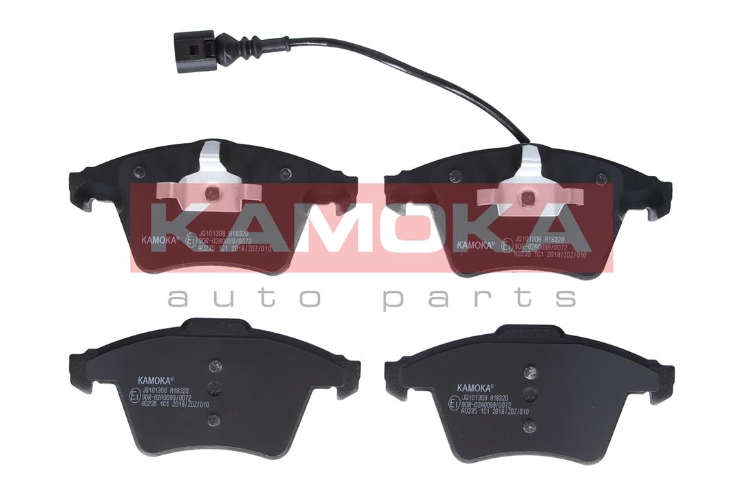 JQ101308 Kamoka Тормозные колодки дисковые передние, комплект