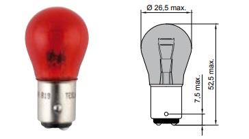 Tesla B52701 Лампа розжарювання PR21/5W 12V 21/5W B52701: Купити в Україні - Добра ціна на EXIST.UA!
