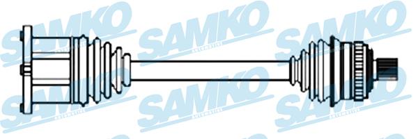 Samko DS52274 Вал привідний DS52274: Купити в Україні - Добра ціна на EXIST.UA!