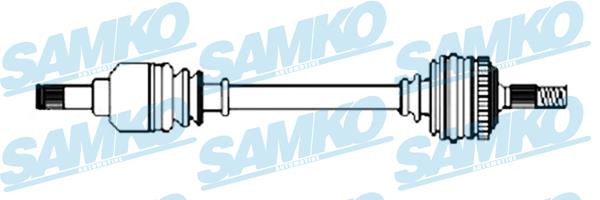 Samko DS52600 Вал привідний DS52600: Купити в Україні - Добра ціна на EXIST.UA!