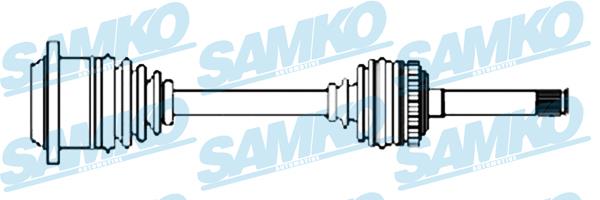 Samko DS52654 Вал привідний DS52654: Купити в Україні - Добра ціна на EXIST.UA!