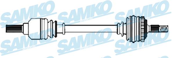 Samko DS52317 Вал привідний DS52317: Купити в Україні - Добра ціна на EXIST.UA!