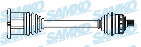 Samko DS52637 Вал привідний DS52637: Приваблива ціна - Купити в Україні на EXIST.UA!