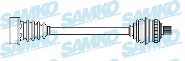 Samko DS52639 Вал привідний DS52639: Купити в Україні - Добра ціна на EXIST.UA!