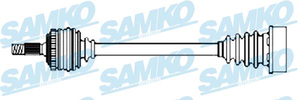 Samko DS15034 Вал привідний DS15034: Купити в Україні - Добра ціна на EXIST.UA!