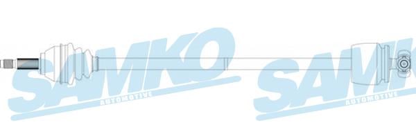 Samko DS20046 Вал привідний DS20046: Купити в Україні - Добра ціна на EXIST.UA!