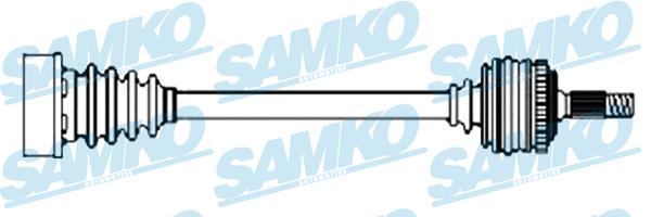 Samko DS52270 Вал привідний DS52270: Купити в Україні - Добра ціна на EXIST.UA!