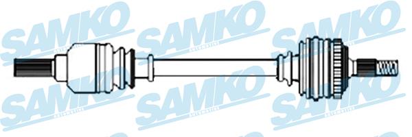 Samko DS52319 Вал привідний DS52319: Купити в Україні - Добра ціна на EXIST.UA!
