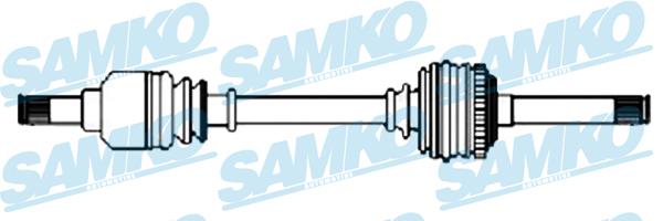 Samko DS52574 Вал привідний DS52574: Купити в Україні - Добра ціна на EXIST.UA!