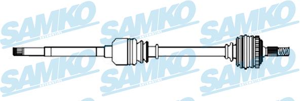 Samko DS15040 Вал привідний DS15040: Купити в Україні - Добра ціна на EXIST.UA!