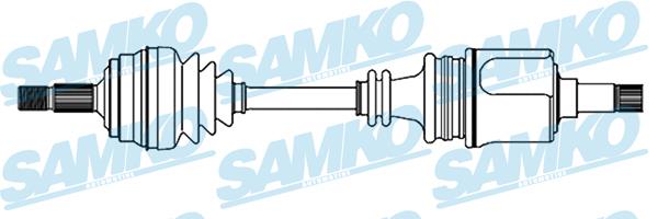 Samko DS16120 Вал привідний DS16120: Купити в Україні - Добра ціна на EXIST.UA!