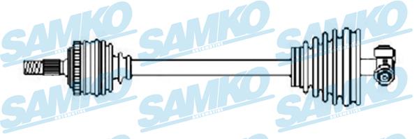 Samko DS20244 Вал привідний DS20244: Купити в Україні - Добра ціна на EXIST.UA!