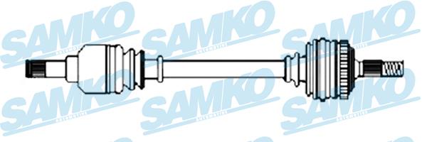Samko DS16144 Вал привідний DS16144: Купити в Україні - Добра ціна на EXIST.UA!
