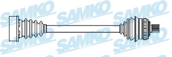 Samko DS52193 Вал привідний DS52193: Купити в Україні - Добра ціна на EXIST.UA!