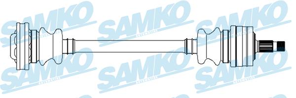 Samko DS30018 Вал привідний DS30018: Купити в Україні - Добра ціна на EXIST.UA!