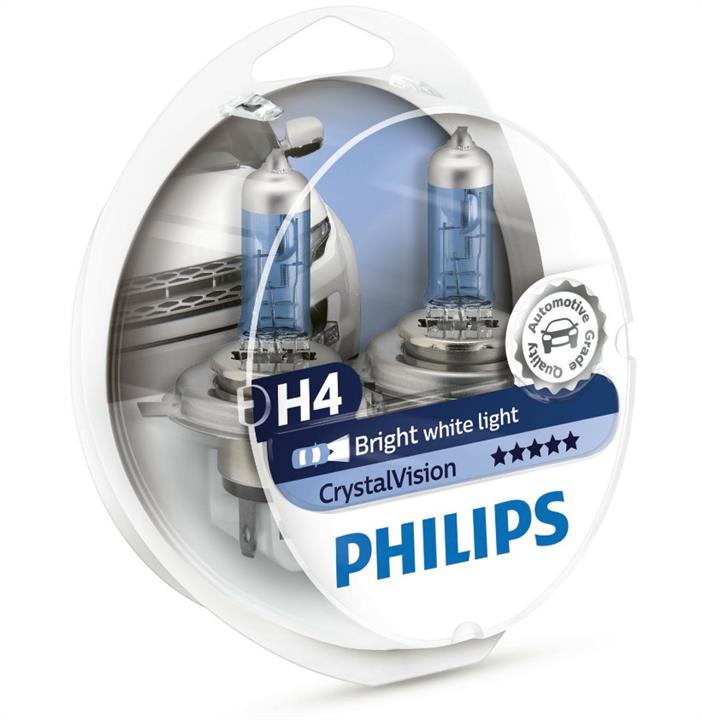 Philips 12342CVS2 Лампа галогенна Philips Cristalvision 12В H4 60/55Вт 12342CVS2: Купити в Україні - Добра ціна на EXIST.UA!