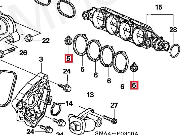 Купить Honda 17103-RNA-A01 по низкой цене в Украине!