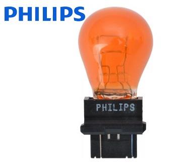 Philips 3757NA Лампа розжарювання жовта PY27/7W 12V 27/7W 3757NA: Купити в Україні - Добра ціна на EXIST.UA!