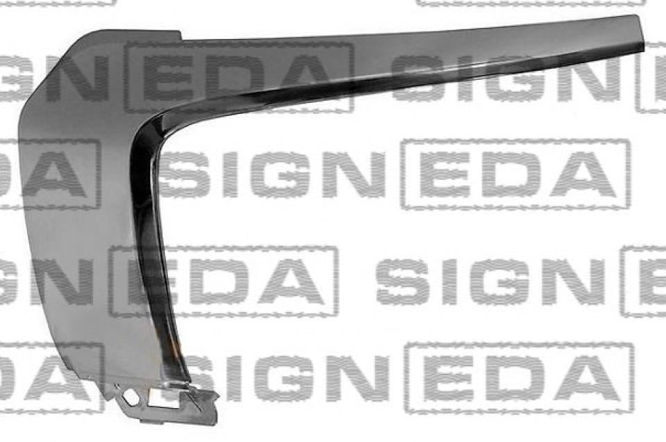 Signeda PMB04157MCR Молдинг бамперу переднього правий хромовий PMB04157MCR: Купити в Україні - Добра ціна на EXIST.UA!