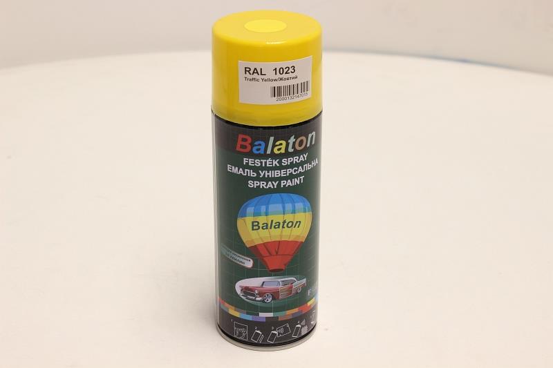 Balaton RAL1023 Фарба універсальна універсальна RAL1023 жовта, 400 мл RAL1023: Купити в Україні - Добра ціна на EXIST.UA!
