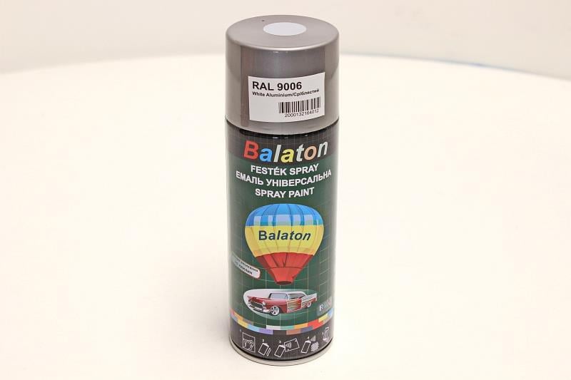 Balaton RAL9006 Фарба універсальна RAL9006 срібляста, 400 мл RAL9006: Купити в Україні - Добра ціна на EXIST.UA!