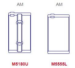 King MB5180AM Вкладиші корінні, комплект, стандарт MB5180AM: Купити в Україні - Добра ціна на EXIST.UA!