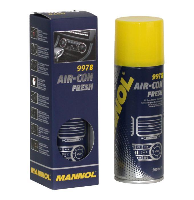 Очищувач системи кондиціонування air-con fresh, 200мл. Mannol 9978