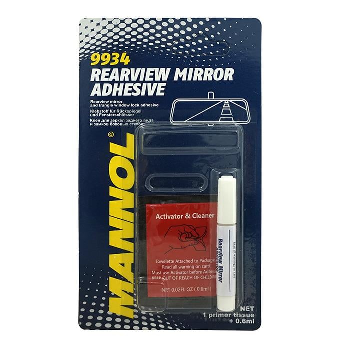 Mannol 9934 Клей MANNOL Rearview Mirror Adhesive, 2 x 0,6 мл 9934: Купити в Україні - Добра ціна на EXIST.UA!